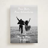 "New Adventure XO's" - Holiday Cards in Winter by Alethea and Ruth - Front