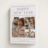 "Newsletter" - Holiday Cards in Cotton by Stacey Meacham - Folded Card
