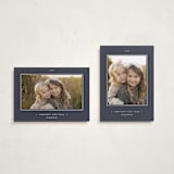 "Torrone" - Holiday Cards in Blue Jay by Blustery August - Photo Orientation Options