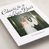 "Cheers to a New Year" - Holiday Cards in Tie by Itsy Belle Studio - Detail