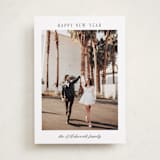 "Momento" - Holiday Cards in Snow by Nicole Walsh - Front