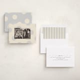 "big polka" - Holiday Cards in Mist by Ellen Schlegelmilch - Assembled