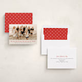 "Short on Time" - Holiday Cards in Eggnog by Erica Krystek - Assembled