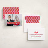 "Strut" - Holiday Cards in Bonbon by Megan Davis - Assembled