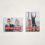 "Strut" - Holiday Cards in Bonbon by Megan Davis - Photo Orientation Options