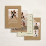 "Drunk in Love" - Holiday Cards in Champagne by Helena Vitto - Back of Card Options