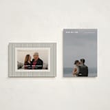"Traveller" - Holiday Cards in Cream by Blustery August - Photo Orientation Options