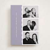 "simple wave" - Holiday Cards in Lilac by Sumak Studio - Front