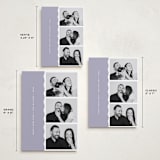 "simple wave" - Holiday Cards in Lilac by Sumak Studio - Formats Available