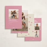 "Stamped" - Holiday Cards in Gumdrop by Baumbirdy - Back of Card Options