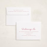 "Stamped" - Holiday Cards in Gumdrop by Baumbirdy - FREE Recipient Addressing