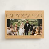 "Fancy" - Holiday Cards in Burnt by Rachel Cassel - Front