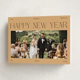 "Fancy" - Holiday Cards in Burnt by Rachel Cassel - Folded Card