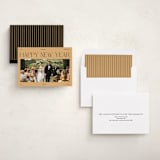 "Fancy" - Holiday Cards in Burnt by Rachel Cassel - Assembled