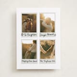"Photoset" - Holiday Cards in Parchment by Jennifer Lew - Front