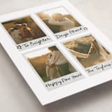"Photoset" - Holiday Cards in Parchment by Jennifer Lew - Detail