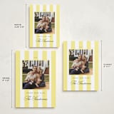 "Preppy Stripes" - Holiday Cards in Honey by Emily Betts - Formats Available