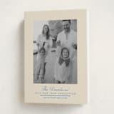 "Resolutions" - Holiday Cards in Eggnog by Baumbirdy - Folded Card