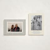 "Resolutions" - Holiday Cards in Eggnog by Baumbirdy - Photo Orientation Options