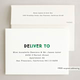 "Color filled" - Holiday Cards in Pine by Baumbirdy - FREE Recipient Addressing