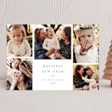 "Photo Block" - Holiday Cards in Azure by Abi de Leon - Front