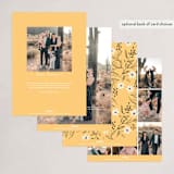 "Fresh New Start" - Holiday Cards in Daisy by Vivian Yiwing - Back of Card Options