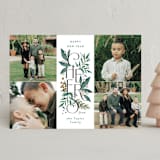 "Cheer Greens" - Holiday Cards in Pine by Alethea and Ruth - Front