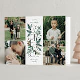 "Cheer Greens" - Holiday Cards in Pine by Alethea and Ruth - Folded Card