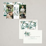 "Cheer Greens" - Holiday Cards in Pine by Alethea and Ruth - Assembled