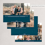 "Saltair" - Holiday Cards in Ocean by Robert and Stella - Back of Card Options