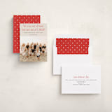 "Short on Time" - Holiday Cards in Eggnog by Erica Krystek - Assembled