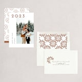"Winter Holiday" - Holiday Cards in Pecan by Ghia Designs - Assembled
