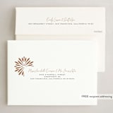 "Winter Holiday" - Holiday Cards in Pecan by Ghia Designs - FREE Recipient Addressing