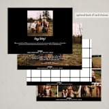 "New Year, New Home" - Holiday Cards in Ink by Blustery August - Back of Card Options