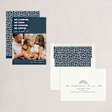 "We Made It" - Holiday Cards in Denim by Beth Schneider - Assembled