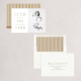 "Let's do this" - Holiday Cards in Golden by Sara Hicks Malone - Assembled