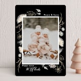"Floral Celebration" - Holiday Cards in Pavement by Susan Moyal - Front