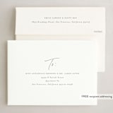 "Happy Stacked" - Holiday Cards in Panna Cotta by Carolyn MacLaren - FREE Recipient Addressing