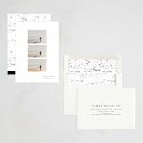 "three" - Holiday Cards in Newsprint by Angela Thompson - Assembled