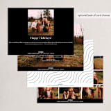 "Magical Year" - Holiday Cards in Frost by Juneau Designs - Back of Card Options