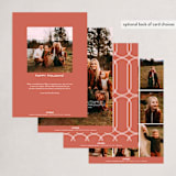 "Gleeful" - Holiday Cards in Snow by Kristie Kern - Back of Card Options