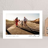 "Scenic" - Holiday Cards in Linen by Jennifer Lew - Front
