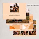 "Scenic" - Holiday Cards in Linen by Jennifer Lew - Back of Card Options