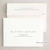 "inscribe" - Holiday Cards in Snow by Julee London - FREE Recipient Addressing
