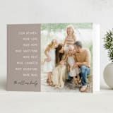 "More for 2023" - Holiday Cards in Taupe by Alicia Schultz - Folded Card