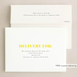 "Glitter Cheer" - Holiday Cards in Lemon Drop by Anna Elder - FREE Recipient Addressing