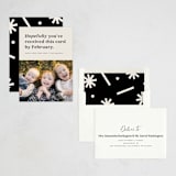 "FINGERS CROSSED" - Holiday Cards in Ecru by Erica Krystek - Assembled