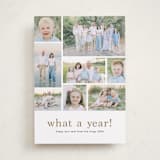 "At a glance" - Holiday Cards in Cashew by Stacey Meacham - Front