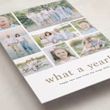 "At a glance" - Holiday Cards in Cashew by Stacey Meacham - Detail