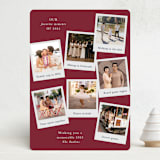 "Favorite Memories" - Holiday Cards in Mulled Wine by Holly Whitcomb - Front